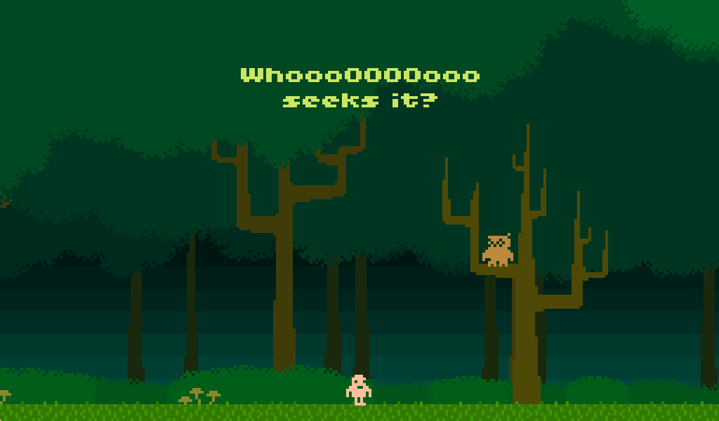 Potatoman Seeks the Troof Screenshot  - Forest Owl